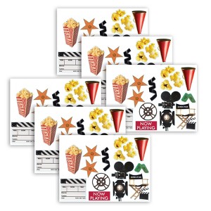 Eureka® Movie Theme Two Sided Deco Kit, 6 Kits - 1 of 3