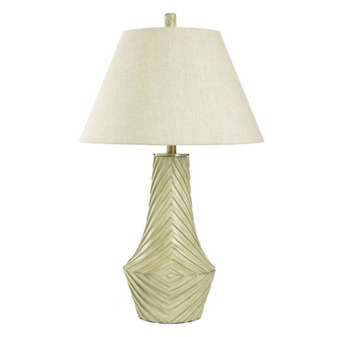 Morgana Modern Table Lamp With Diamond Design Gray - Stylecraft ...