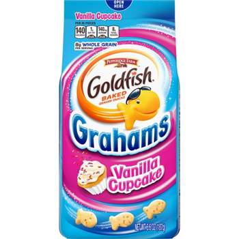 Goldfish Grahams Vanilla Cupcake Crackers - 6.6oz