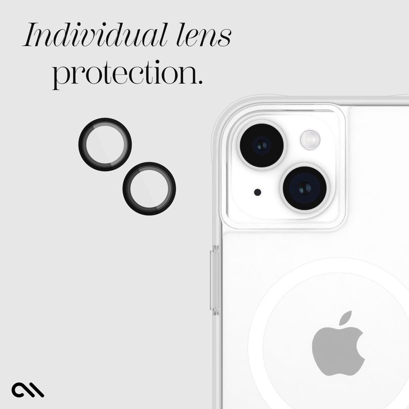 Case-Mate Camera Lens Protector Aluminum Rings for Apple iPhone 15 and iPhone 15 Plus, 3 of 8