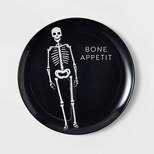 Halloween Skeleton Dinner Plate Skeleton White - Hyde & EEK! Boutique™