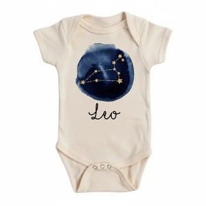 Leo Zodiac Newborn Baby Onesie® Bodysuit GS1 - 1 of 4