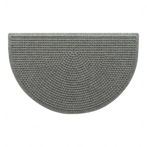 WaterHog 2'x3'3" Squares Indoor/Outdoor Half Round Door Mat - 1 of 4