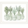 HomeRoots Simply Sage White Framed Print Wall Art - 4 of 4