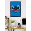 Trends International Disney Lilo and Stitch - Giant Face Smile Framed Wall Poster Prints - 2 of 4