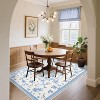 Non-Slip Hallway Runner, Soft Washable Coquette Purple Rug for Kitchen, Bedroom, & Nursery - 3 of 4