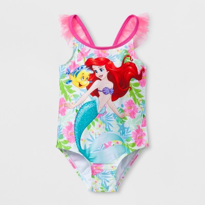 little mermaid one piece swimsuit