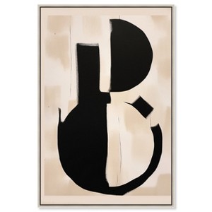 Art Remedy Find the Key Contemporary Shapes Abstract Wall Art Framed - 1 of 4