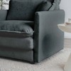 Sofa Set of 2 Chenille Couch, 2+3 Seater Sofa Set Deep Seat Sofa, Modern Sofa Set for Living Room - 2 of 3