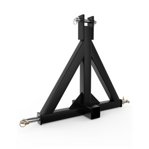 3 Point Trailer Hitch 2" Receiver, Hitch Drawbar Compatible for Category 1 Tractors - Fits Kubota, Yanmar, Kioti, Cat, NorTrac, BX & LM25h/WLM Models - 1 of 4