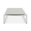 VisioGear 2-Piece Outdoor Chaise Lounge with 5-Level Adjustable for Patio, Poolside, Gray&White, 77"*26.5"*10.5" - 4 of 4
