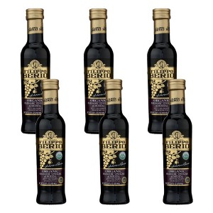 Filippo Berio Organic Balsamic Vinegar of Modena - Case of 6/8.4 fz - 1 of 4