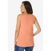 Woman Within Plus Size Perfect Scoopneck Tank - 3 of 4