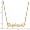Black Bow Jewelry 14k Yellow Gold Plated Sterling Silver Kansas Jayhawks NCAA Necklace 18 Inch - 2 of 4