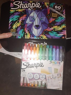 Sharpie 5pk Permanent Markers Fine Tip Multicolored : Target
