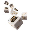 MasterPieces Officially Licensed NHL Las Vegas Golden Knights - 6 Piece D6 Gaming Dice Set Ages 6 and Up - 3 of 4