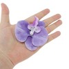 Unique Bargains Women's Phalaenopsis Faux Pearl Duckbill Clip 2 Pcs - 4 of 4