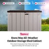 Toomax Stora Way All Weather Outdoor Storage Shed Cabinet - 4 of 4