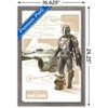 Trends International Star Wars: The Mandalorian Season 3 - N1 Starfighter Framed Wall Poster Prints - image 3 of 4