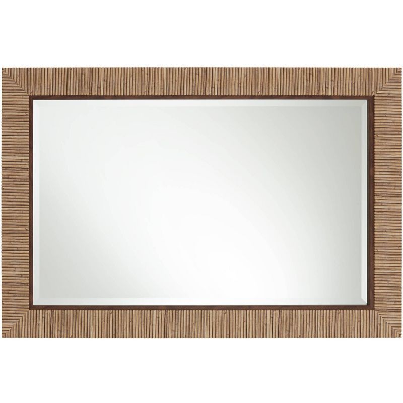 Uttermost Farria 24" x 36" Matte Natural Rectangular Wall Mirror, 5 of 10