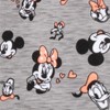 Disney Minnie Mouse Mickey Mouse Girls Pullover Fleece Hoodie and Leggings Outfit Set Little Kid to Big Kid - 4 of 4