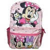 Disney Minnie Mouse and Friends 16" Nylon School Backpack with 2 Mesh Pockets and a Small Front Pocket - 2 of 4