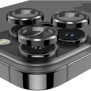 Entronix Camera Lens Protector Compatible with iPhone 17 Pro/17 Pro Max - Luxury Metal - 1 of 4