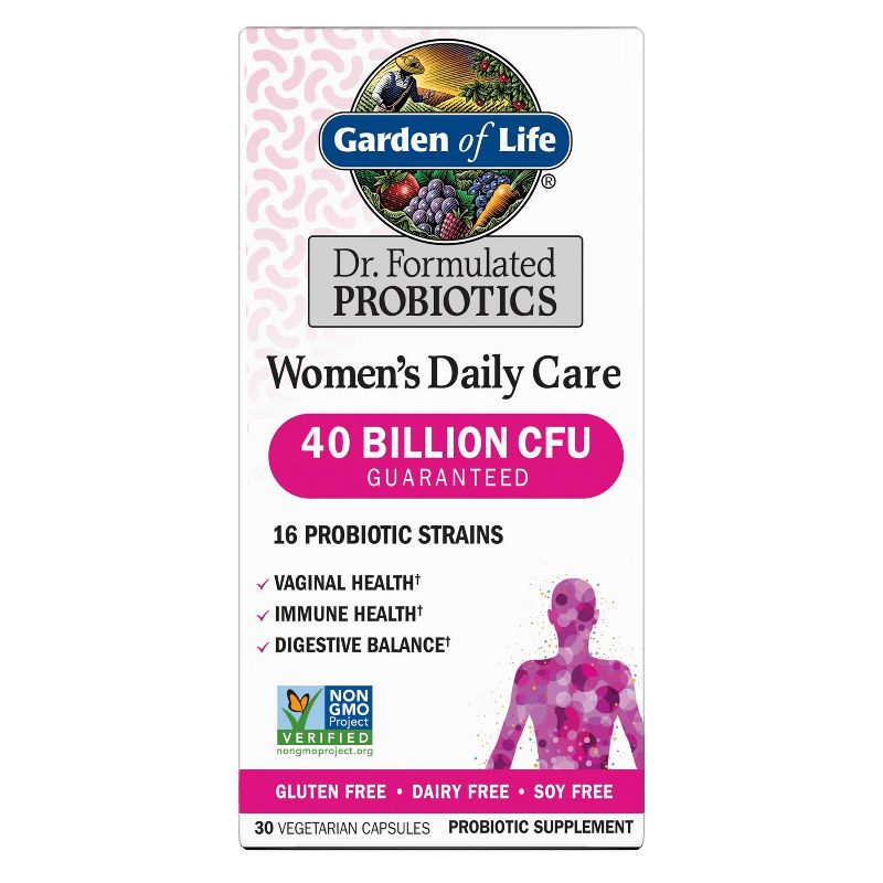 Garden of Life Women's Probiotics Daily Care Capsules - 30ct, 3 of 18