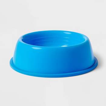 20oz Plastic Cat and Dog Bowl - Sun Squad™ Blue