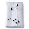 Ross-Simons 3.00 Carat Black Diamond Solitaire Necklace in 14kt White Gold - 3 of 4