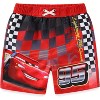 Disney Cars Lightning McQueen Boys UPF 50+ Swim Trunks Bathing Suit for Toddler and Big Kids - Size 2T - 2 of 4