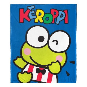 Sanrio Keroppi Keroppi Time Silk Touch Throw Blanket 50x60 Inches - 1 of 1