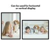 Americanflat 17x24 Picture Frame with Polished Plexiglass - Streamline Collection - Thin Border Picture Frame for Wall Display - Black - 4 of 4