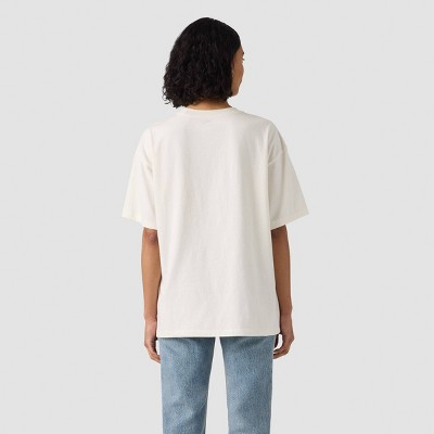 Levi's® Women's Shirts Oversized Anyday Tee - White Botanical
