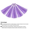 Unique Bargains Party Decoration Reusable Strong Rope Tassel Garland Banner 20 Pcs - 4 of 4