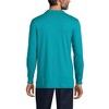 Lands' End School Uniform Men's Long Sleeve Interlock Polo Shirt - 2 of 4