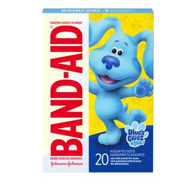 Band-Aid Blues Clues & You Adhesive Bandages - 20ct