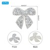 Unique Bargains Bow Rhinestone Applique Glitter DIY Crystal Patches - 2 of 4