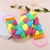 Unique Bargains Double Side Body Scrub Towel 9.57"×5.43" Assorted Color 1 Pc - 2 of 3