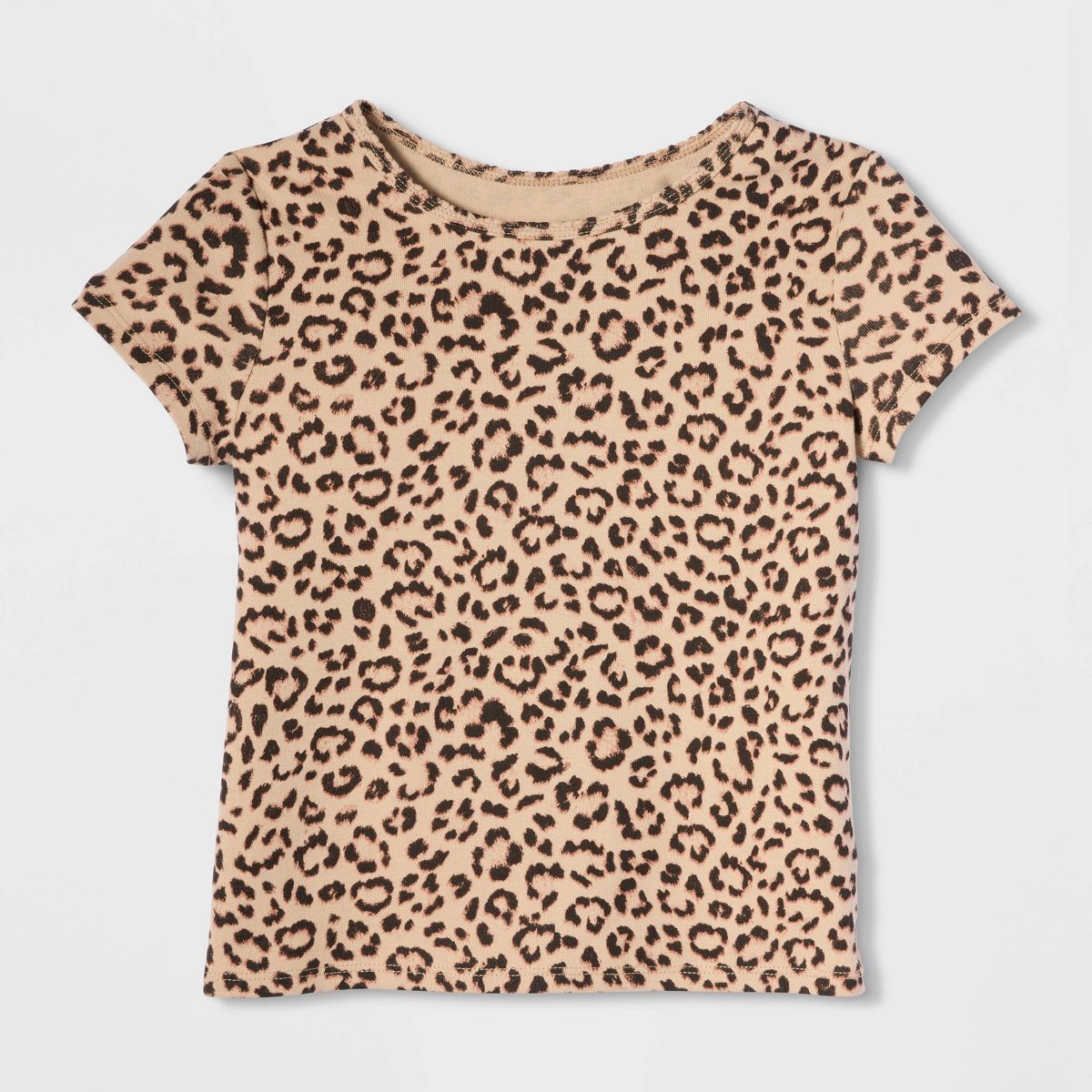 Girls' Short Sleeve Printed Fitted T-Shirt - Cat & Jack™ - thumbnail 2