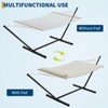 Instant-Setup 2-Person Hammock with Reinforced Steel Frame Portable Outdoor Lounger for Garden Camping and Beach 450lb Capacity Quick-Fold Carry Bag - 4 of 4