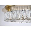 Elegant Lighting Monroe - Light Flush Mount in  Gold - 3 of 4