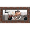 PosterPalooza | 16x8 Wide Bamboo Picture Frame, UV Acrylic, 4 Finishes - Brown, Black, Silver, and Natural - 2 of 4