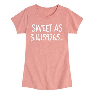 Girls' - Instant Message - Sweet As 3 Fitted Short Sleeve Graphic T-Shirt - 1 of 4