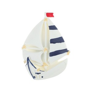 Unique Bargains Durable Magnetic Fridge Sticker Dark Blue White 1 Pc - 1 of 3