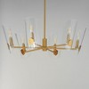 Maxim Lighting Armory 6 - Light Chandelier in  Natural Aged Brass - 4 of 4