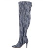 Fashion To Figure Women's Scarlet Thigh High Boot - Wide Width - 3 of 4