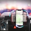 Insten 360° Rotatable Cell Phone Holder Mount for Car Air Vent Compatible with iPhone 12/12 Pro Max/11, Samsung Galaxy Universal Android - 4 of 4