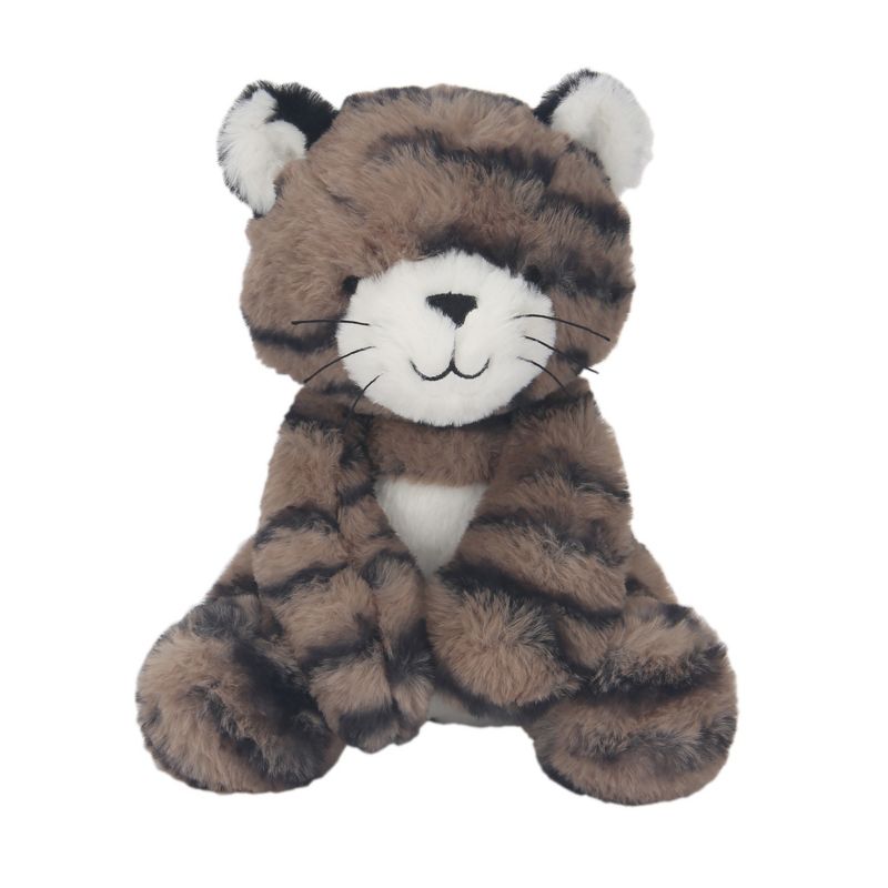 Lambs & Ivy Urban Jungle Brown Tiger Stuffed Animal Toy - Tony, 1 of 6