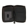 CTM Men's Bifold Zip Around Chain Wallet with Interior Zip - 4 of 4